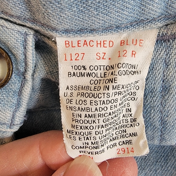 Woolrich Light Blue Denim Women's Shorts - Picture 6 of 6